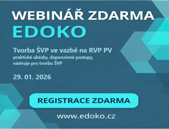 Bezplatný webinář tvorby ŠVP ve vazbě na RVP PV